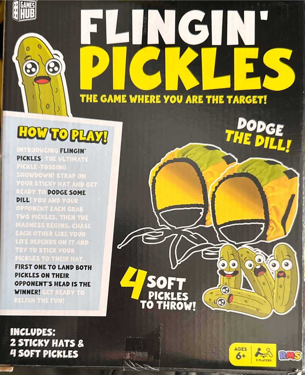 Flingin’ Pickles  (2) board game collectible [Barcode 840419758266] - Main Image 2
