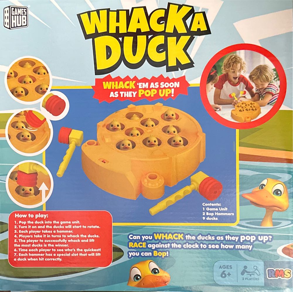 Whack A duck  (2) board game collectible [Barcode 840419753674] - Main Image 2