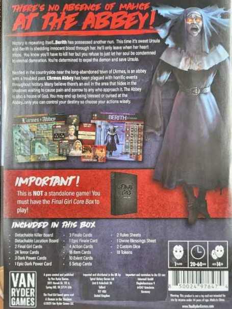 Final Girl: S4 Demon In The Shadows   (1) board game collectible [Barcode 850024976474] - Main Image 3