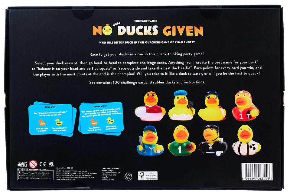 No Ducks Given The Party Game  (3-8) board game collectible - Main Image 2
