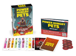 Power Hungry Pets  (2-6) board game collectible [Barcode 810083046037] - Main Image 2