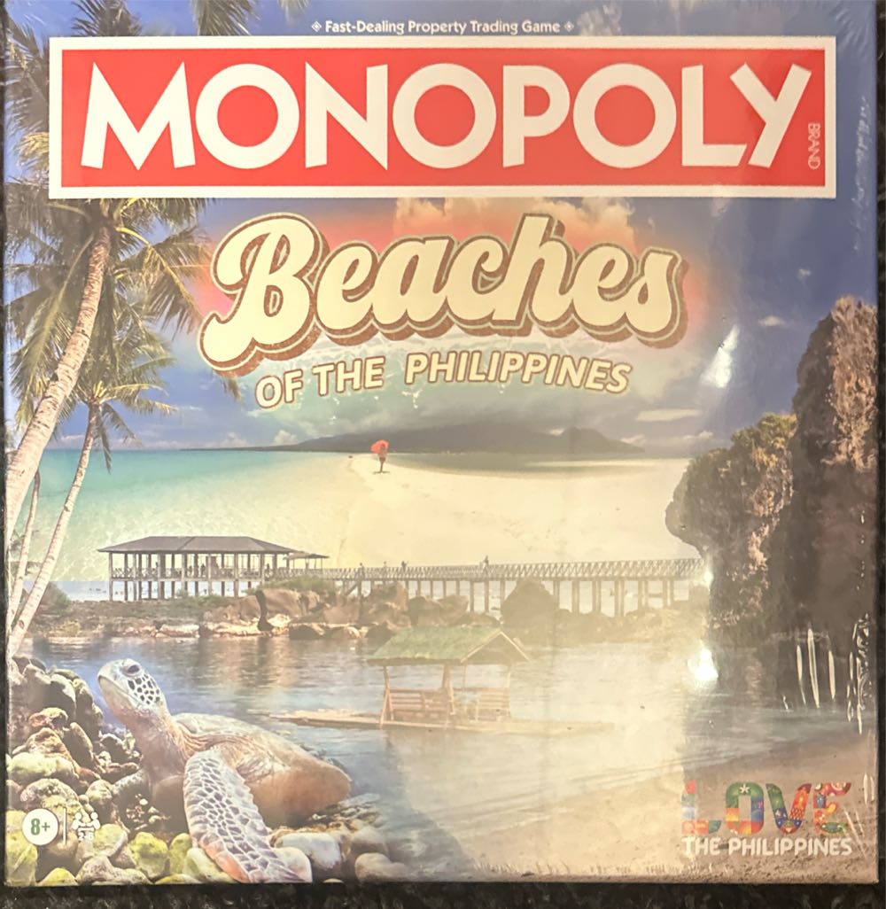Beaches Of The Philippines Monopoly  board game collectible [Barcode 5053410007942] - Main Image 2