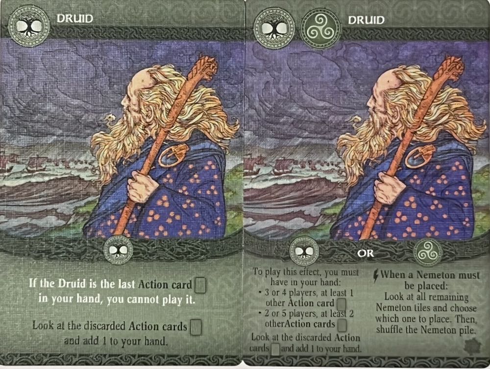 Inis: Replacement Legacy Druid Card  board game collectible - Main Image 3