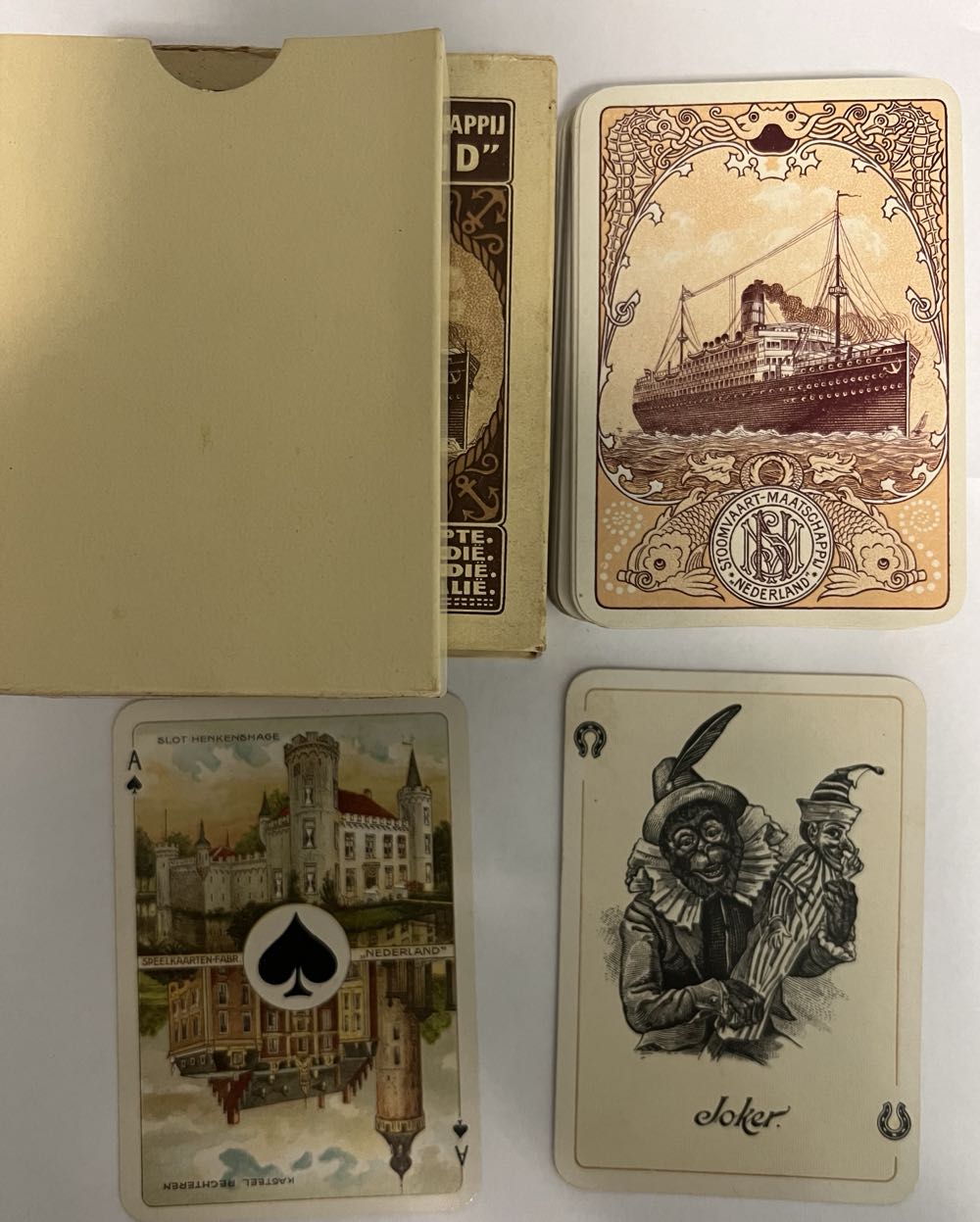 Stoomvaart Maatschappij Nederland  Playing Cards  board game collectible - Main Image 2