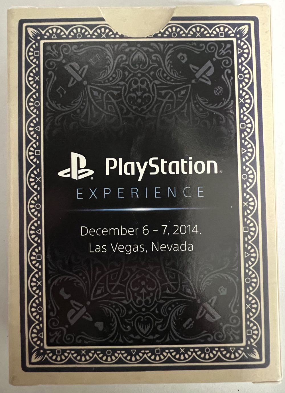 Playstation Experience 2014 Playing Card Deck  board game collectible - Main Image 2