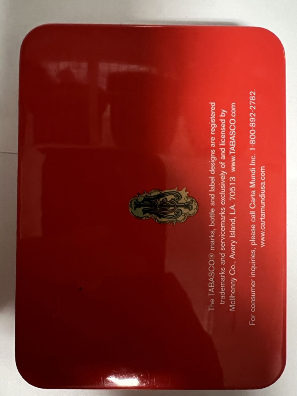 Tabasco double Playing Cards  board game collectible - Main Image 2