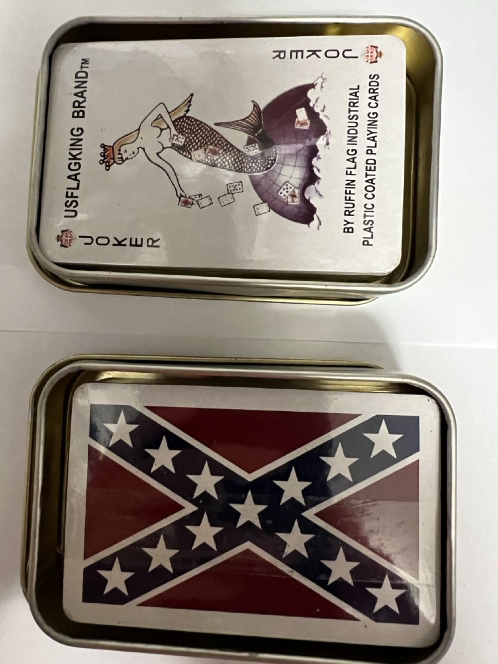Confederate Playing Cards Double Set  board game collectible - Main Image 2