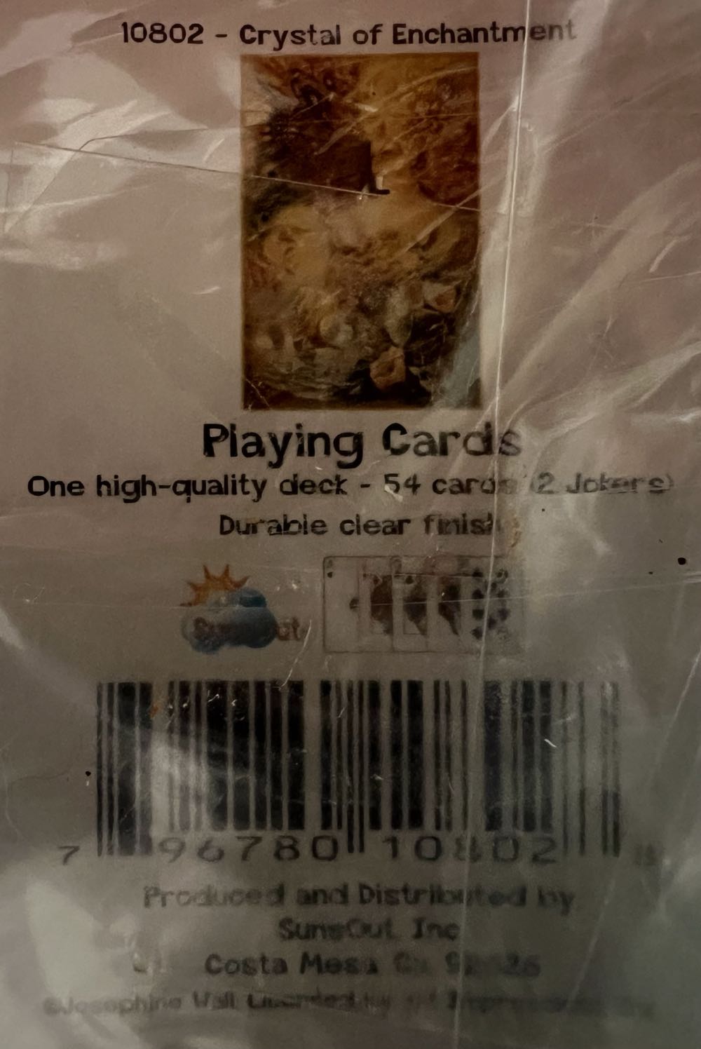 Crystal of enchantment Playing Cards  board game collectible - Main Image 2