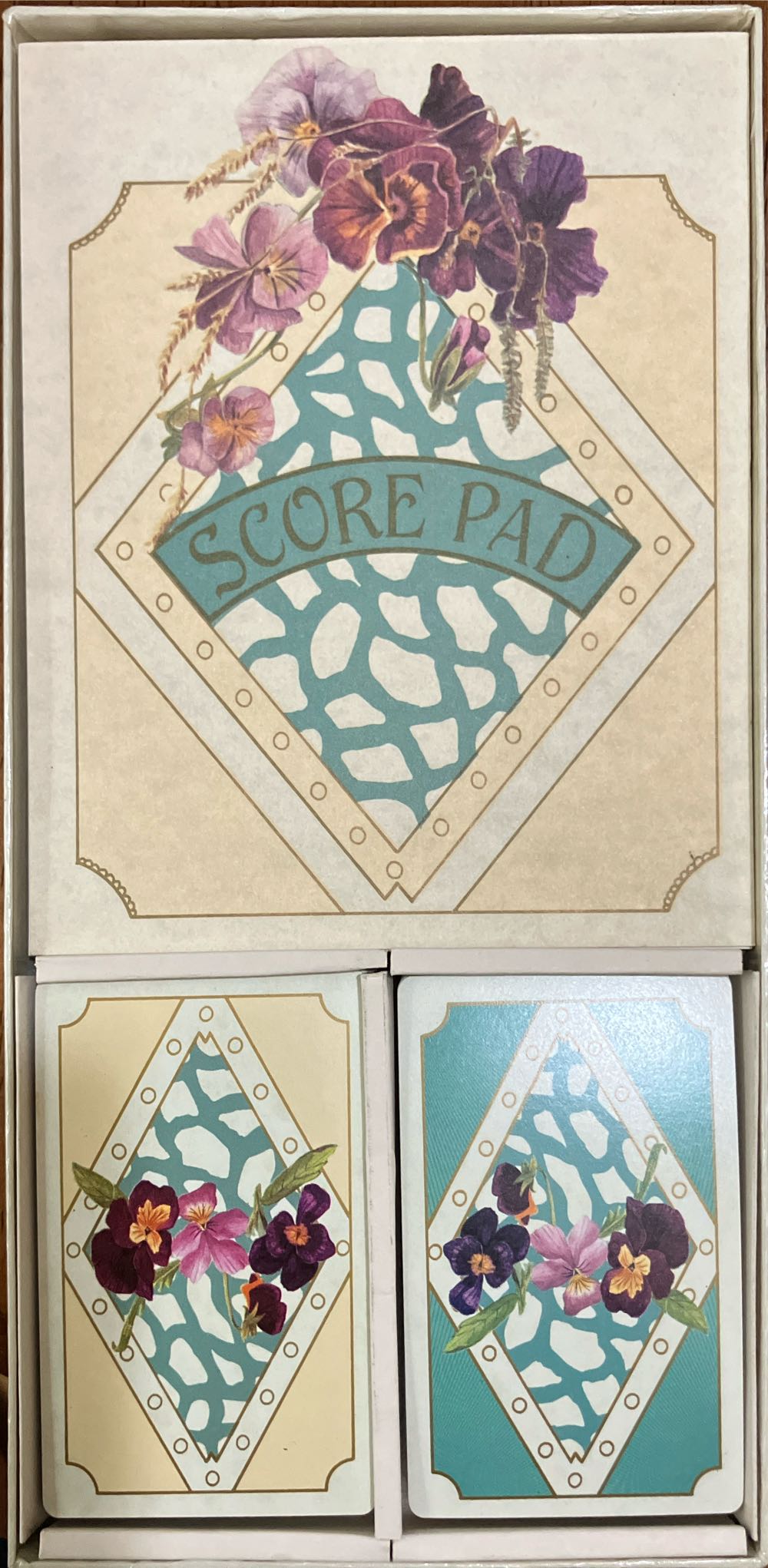 Vintage Double Bridge Set  (2-4 Players) board game collectible - Main Image 2