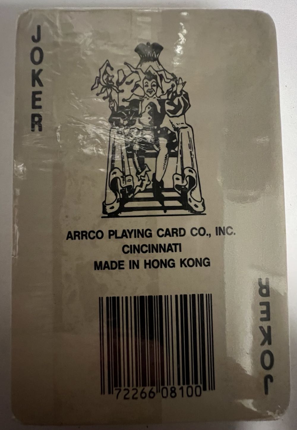 Aarco Scenic Playing Card  board game collectible - Main Image 2