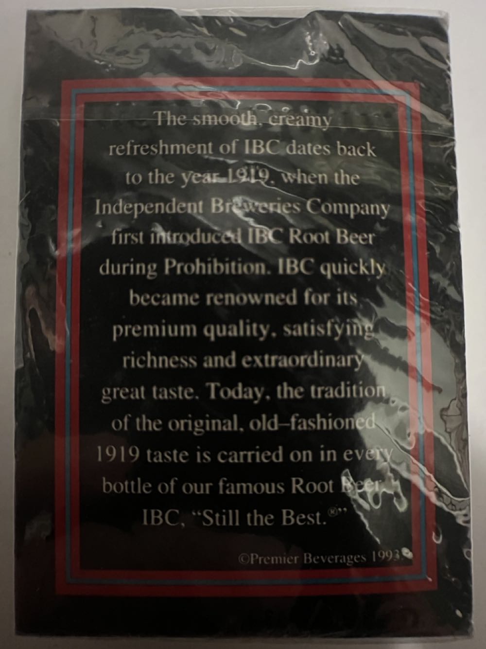 IBC Root Beer Playing Cards  board game collectible - Main Image 2