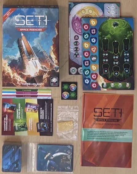 Seti: Space Agencies Expansion  (1 2 3 4) board game collectible [Barcode 8594156311346] - Main Image 3