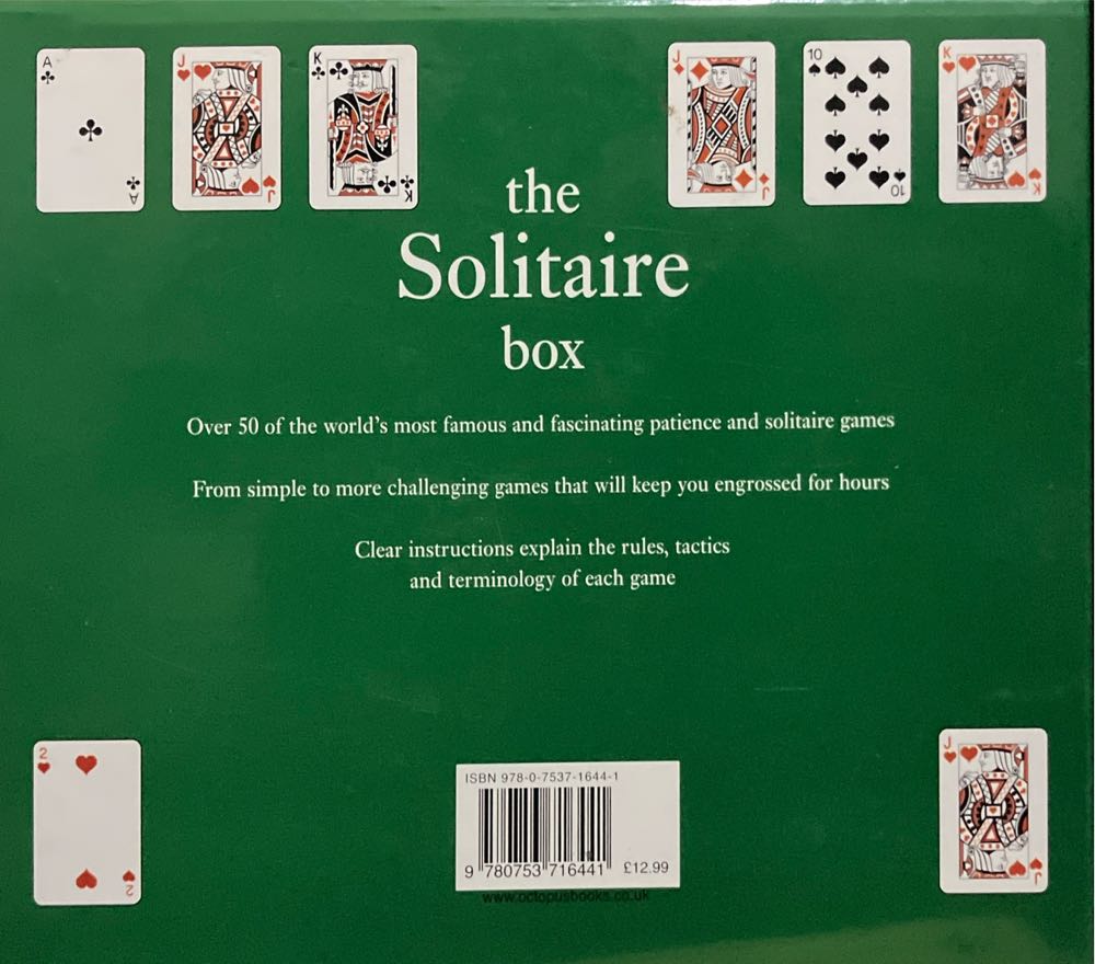 The Solitaire Box  (1) board game collectible - Main Image 2