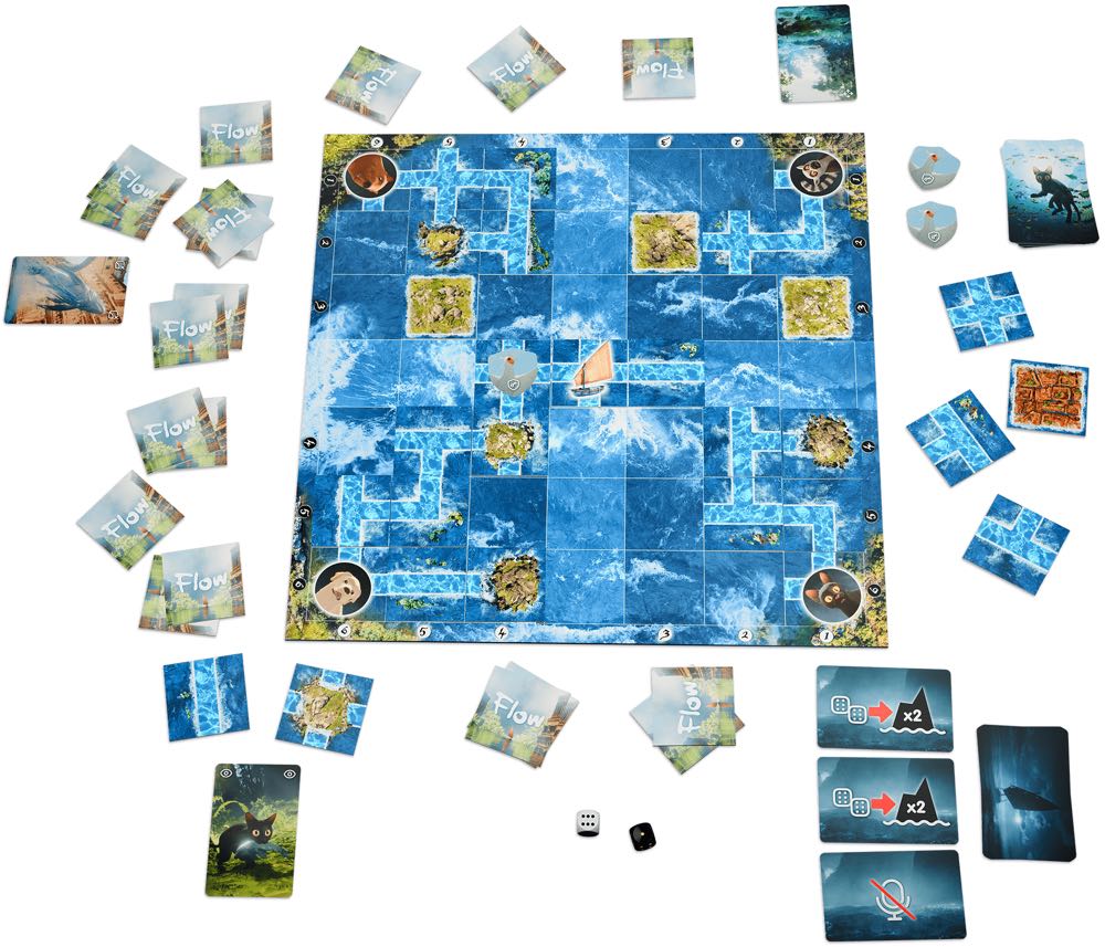 Flow  (1-6) board game collectible [Barcode 4751033780372] - Main Image 2