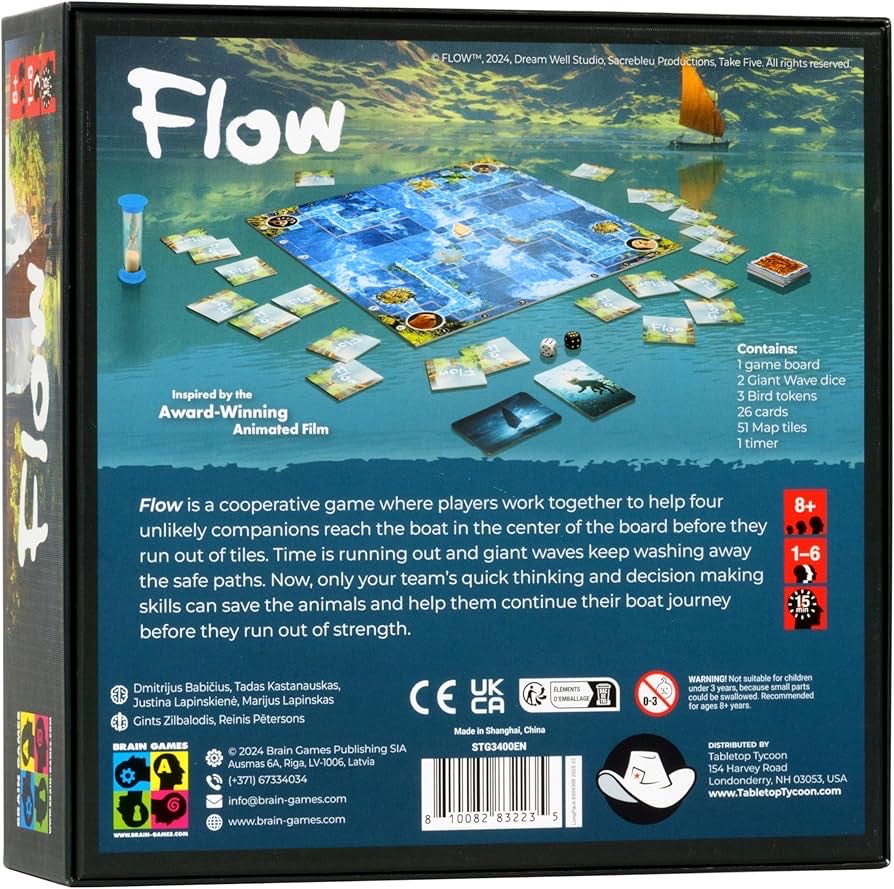 Flow  (1-6) board game collectible [Barcode 4751033780372] - Main Image 3