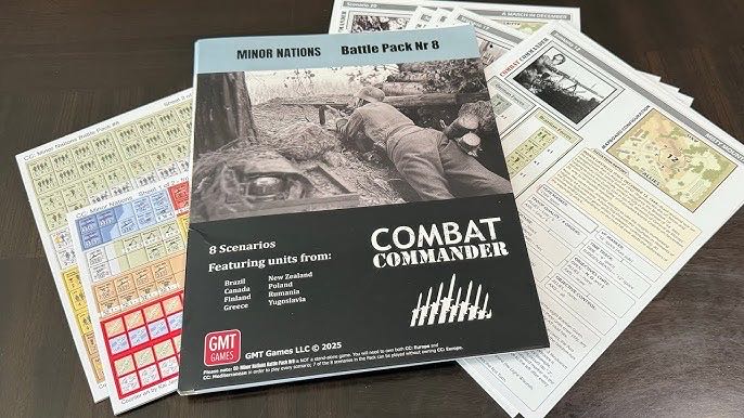 Combat Commander: Battle Pack Nr 8 Minor Nations  (2) board game collectible [Barcode 817054012954] - Main Image 2
