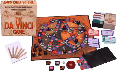 The Da Vinci Game  (3-24) board game collectible - Main Image 2