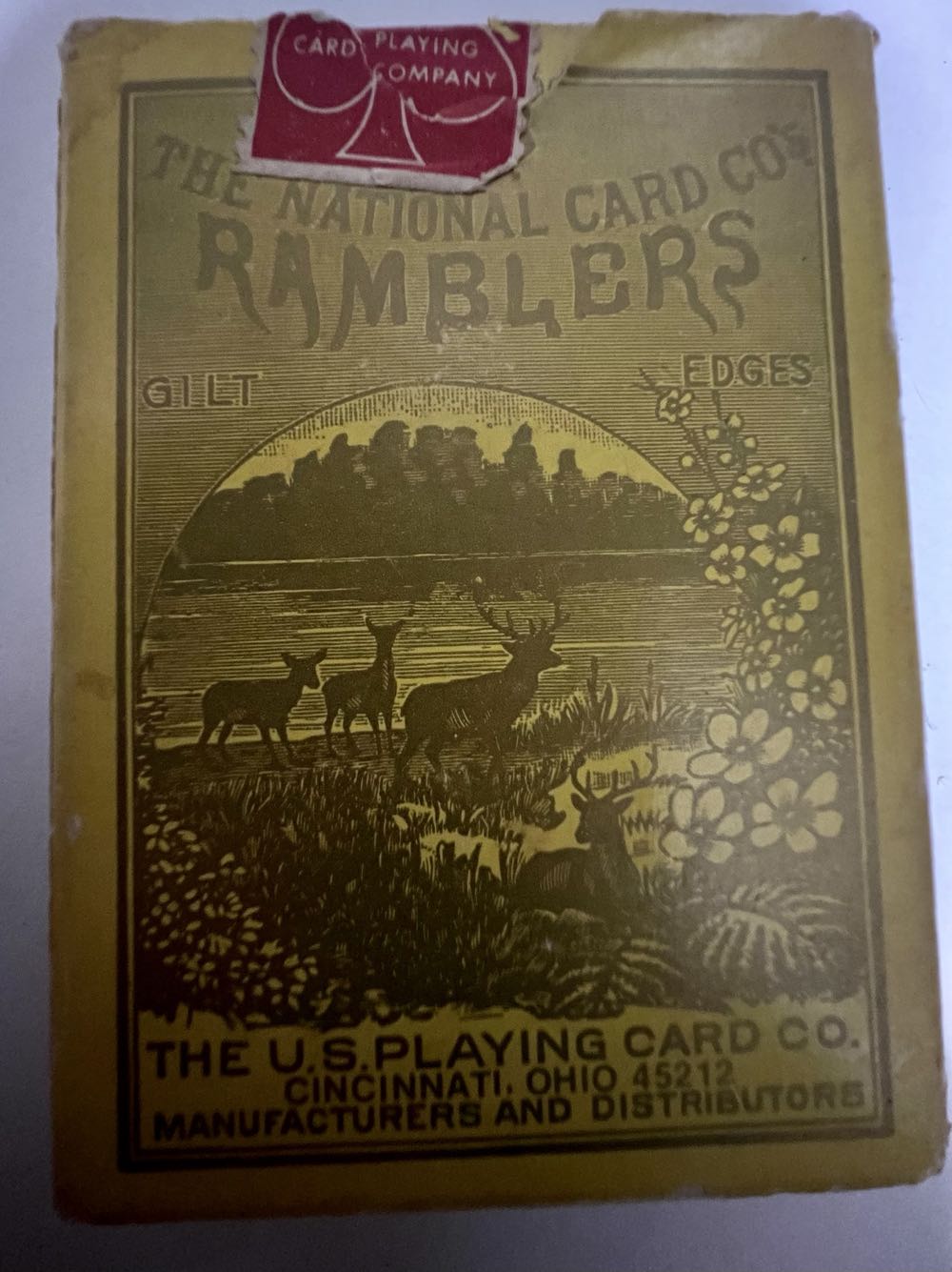 Rambler Playing Cards No Jokers  board game collectible - Main Image 2