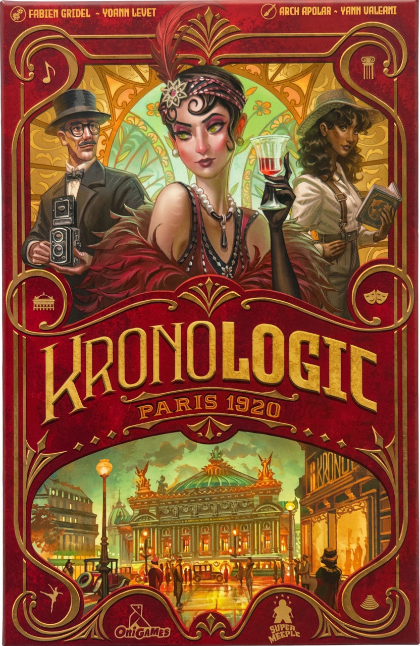 Kronologic: Paris 1920  (1-4) board game collectible [Barcode 3770023051767] - Main Image 2