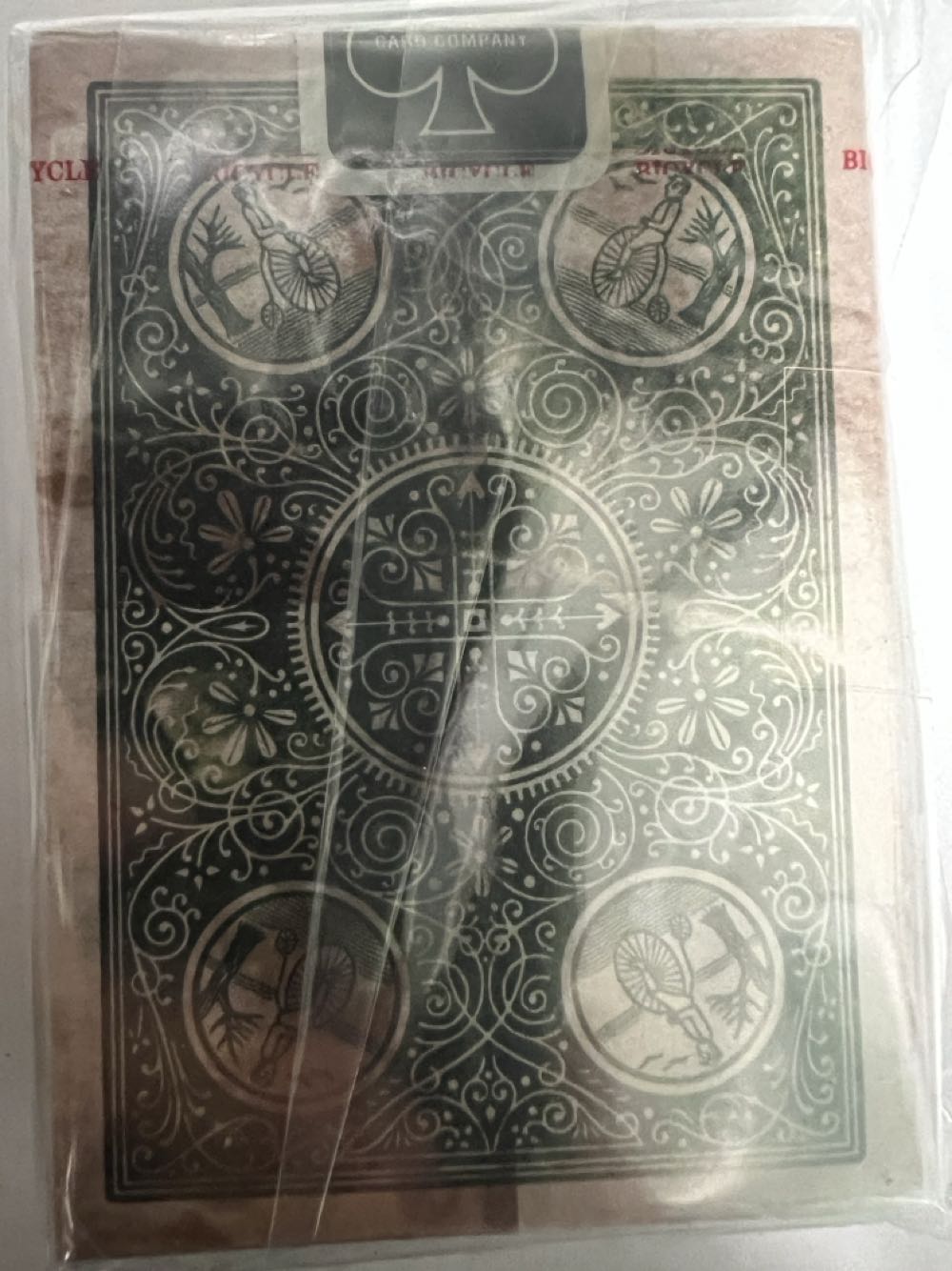 Expert Back Heritage Green Playing Cards  board game collectible - Main Image 2