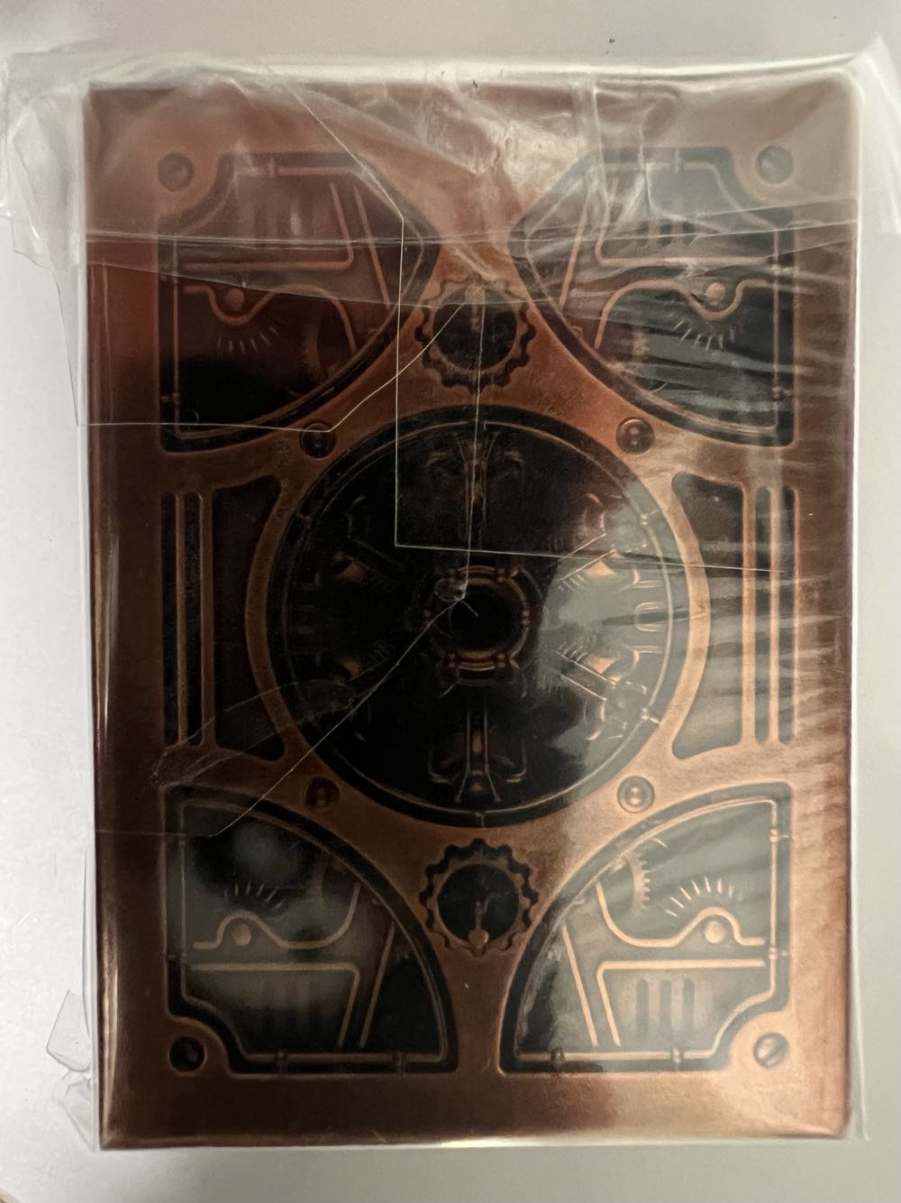 Steam Punk Bronze Embossed Playing Cards  board game collectible - Main Image 2