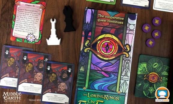 The Lord Of The Rings: The Two Towers Trick Taking Game  (1-4) board game collectible [Barcode 841333134334] - Main Image 4