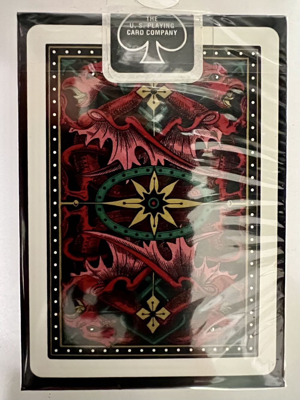 Dragon Back Red Playing Cards  board game collectible - Main Image 2