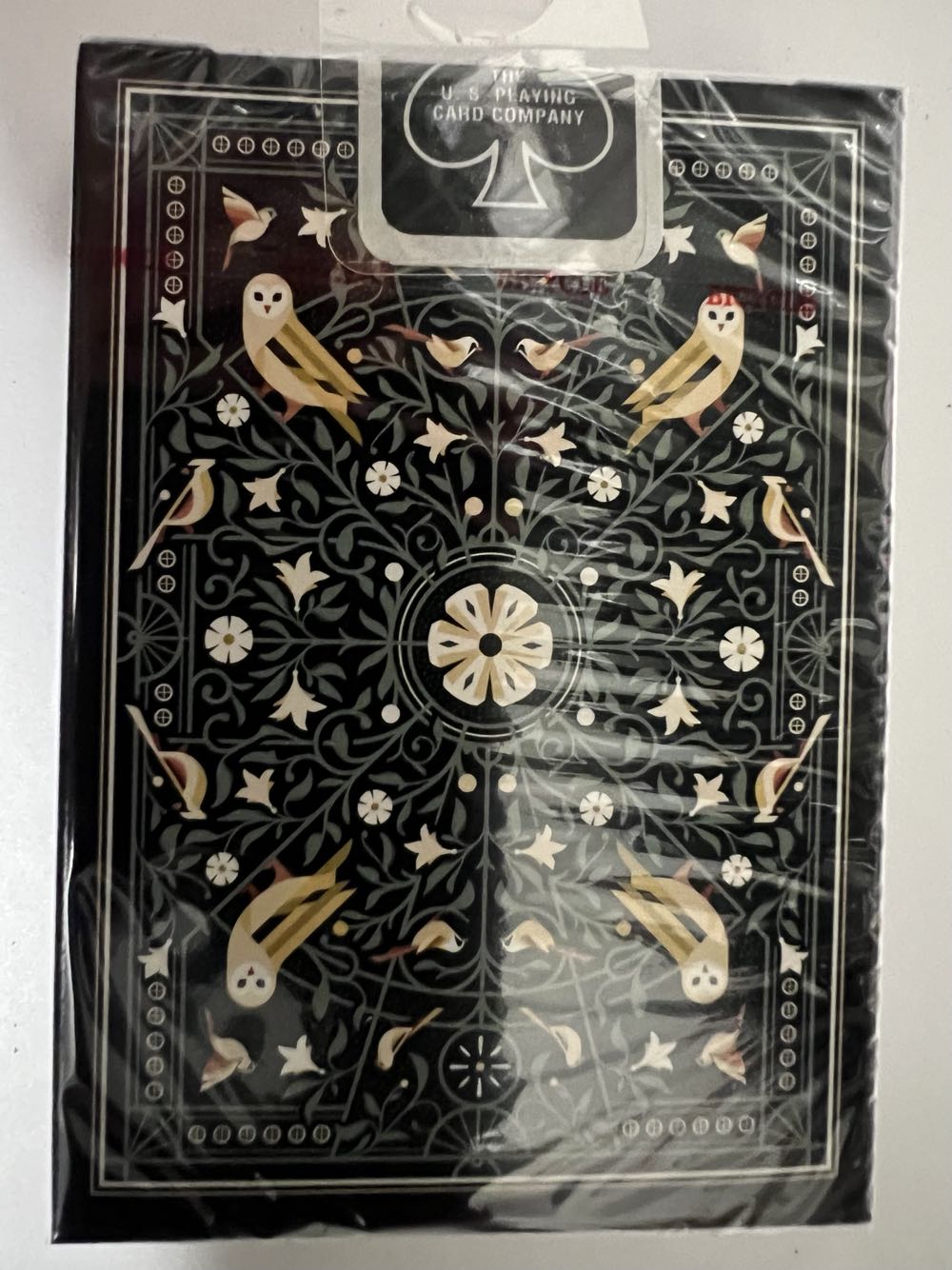 Aviary Teal Playing Cards  board game collectible - Main Image 2