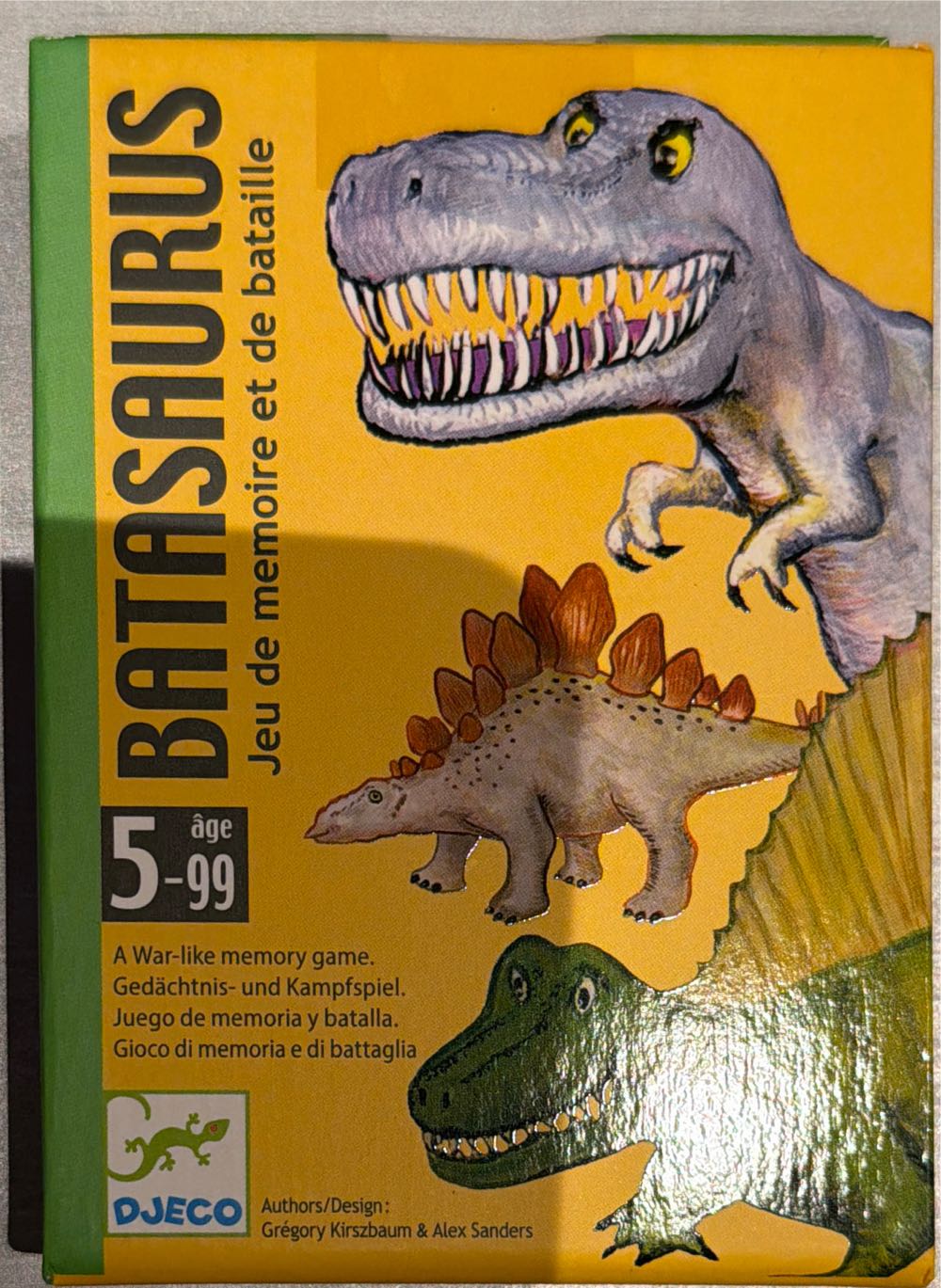 Djeco - Batasaurus  (2-4) board game collectible [Barcode 3070900051362] - Main Image 2