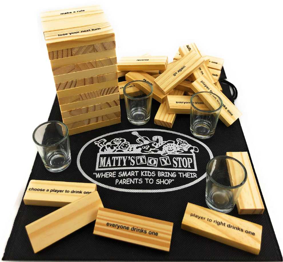 Icup Drunken Tower Game  board game collectible [Barcode 674449170695] - Main Image 2