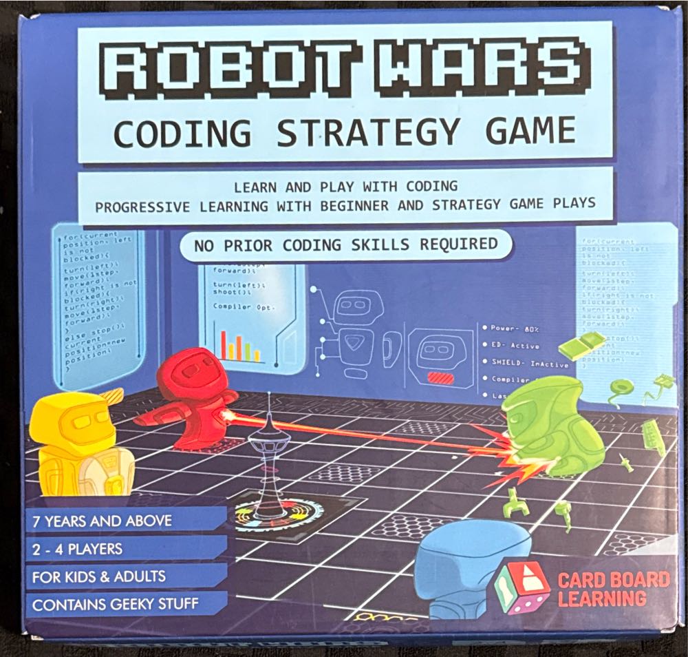Robot Wars Coding Strategy By Card Learning S Complete Educational Homeschool Stem  (2-4) board game collectible [Barcode 784927149416] - Main Image 2