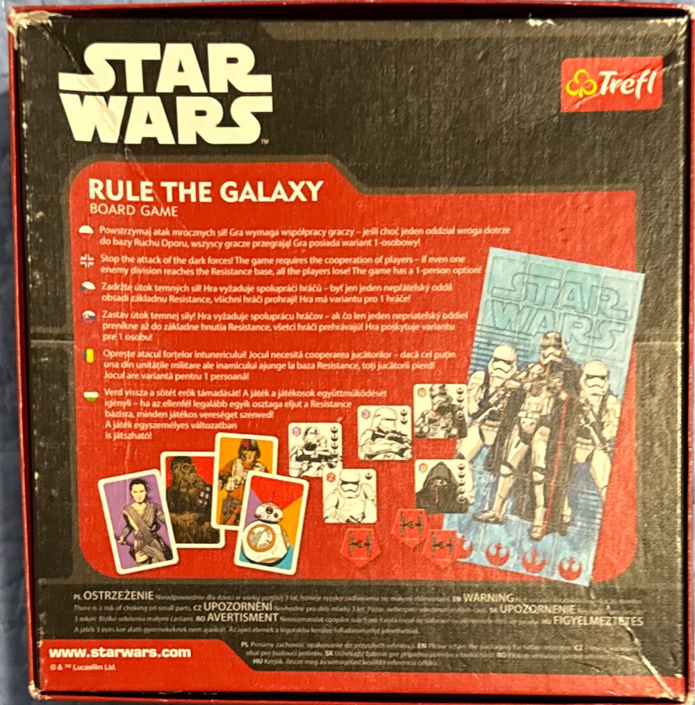 Galaxy Star Wars: Rule The Galaxy  (1-4) board game collectible [Barcode 5900511012811] - Main Image 2