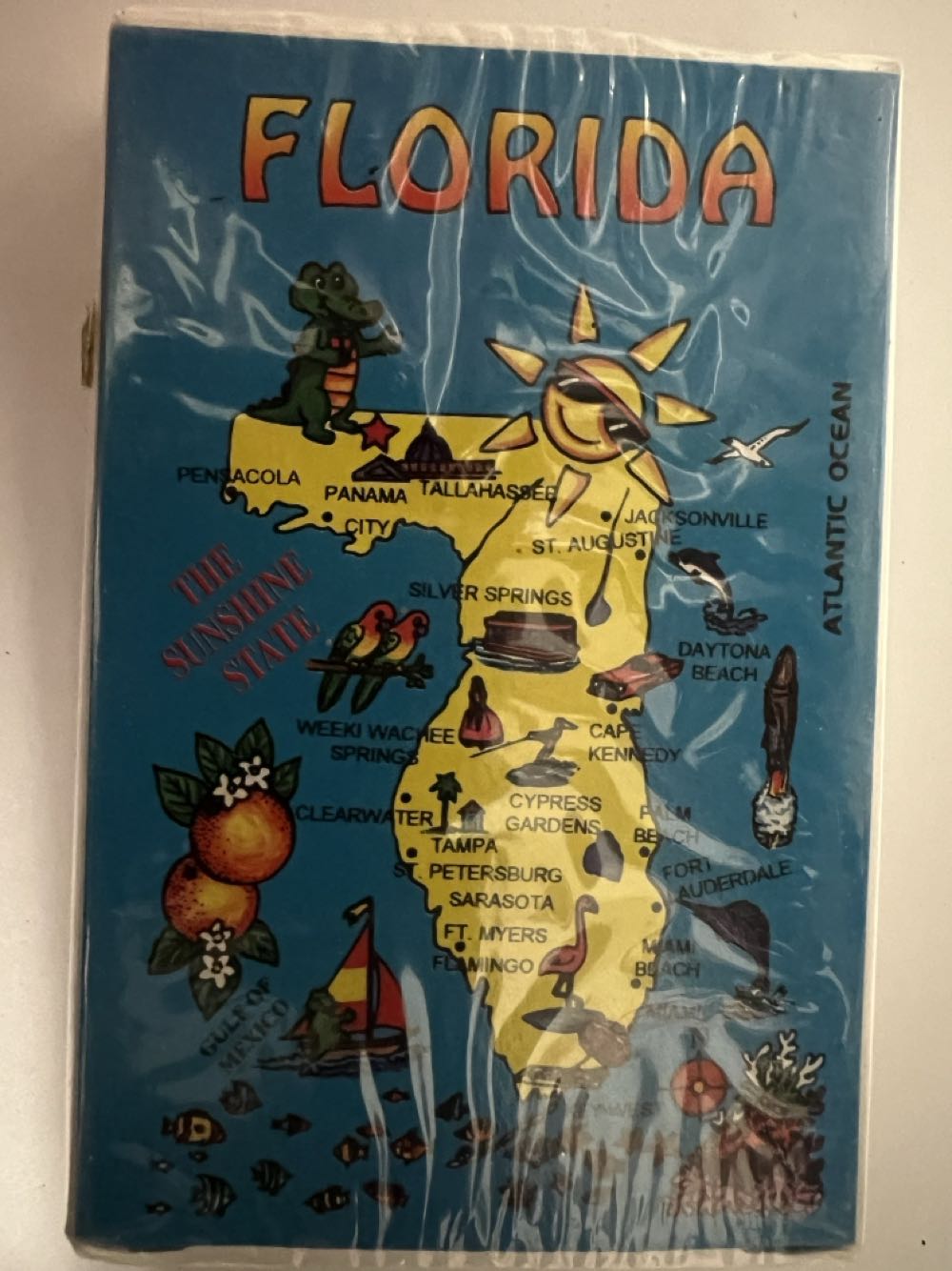 Florida Map Playing Cards  board game collectible - Main Image 2