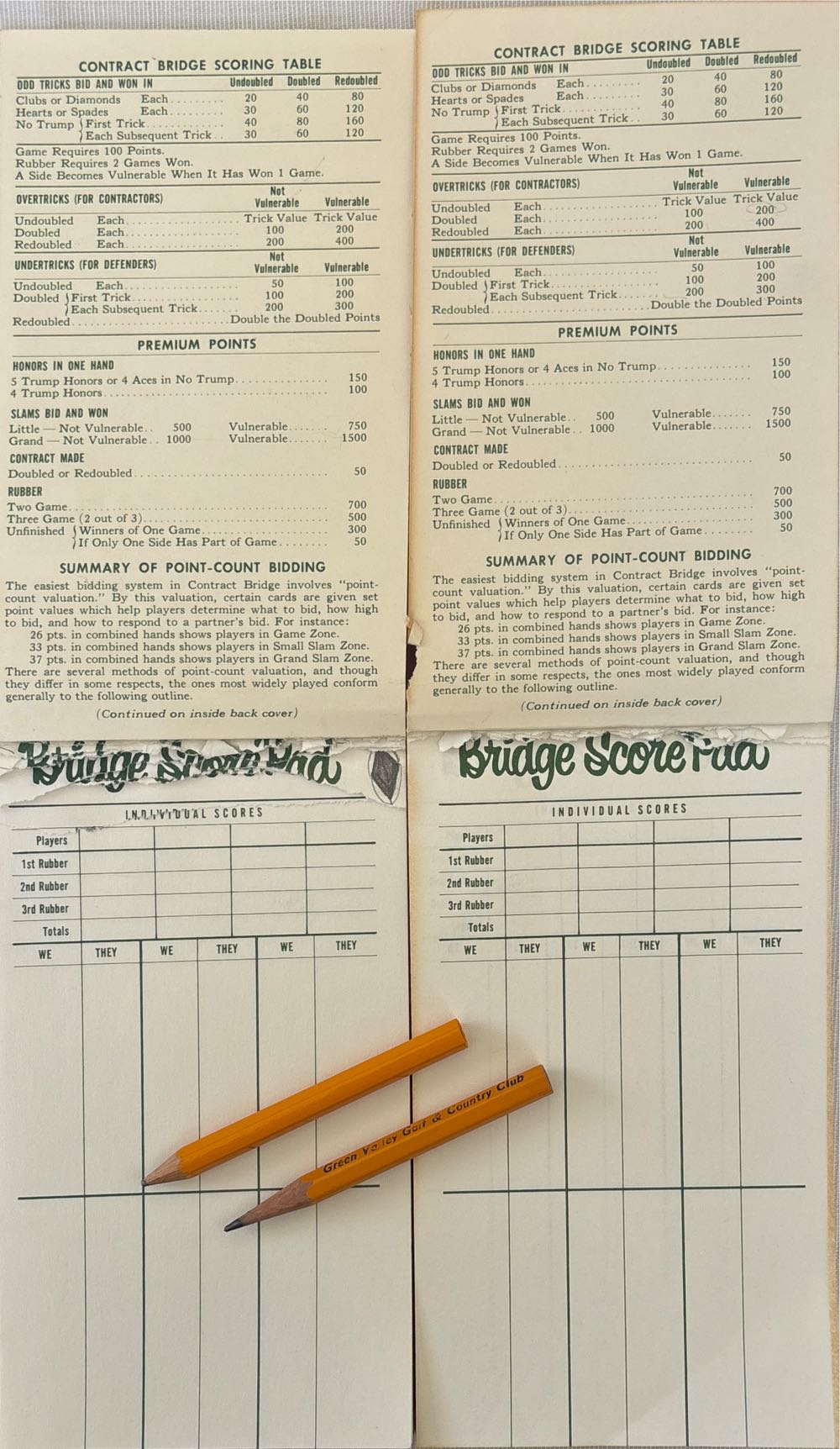 We Girls Bridge Party Pack  (4) board game collectible - Main Image 3