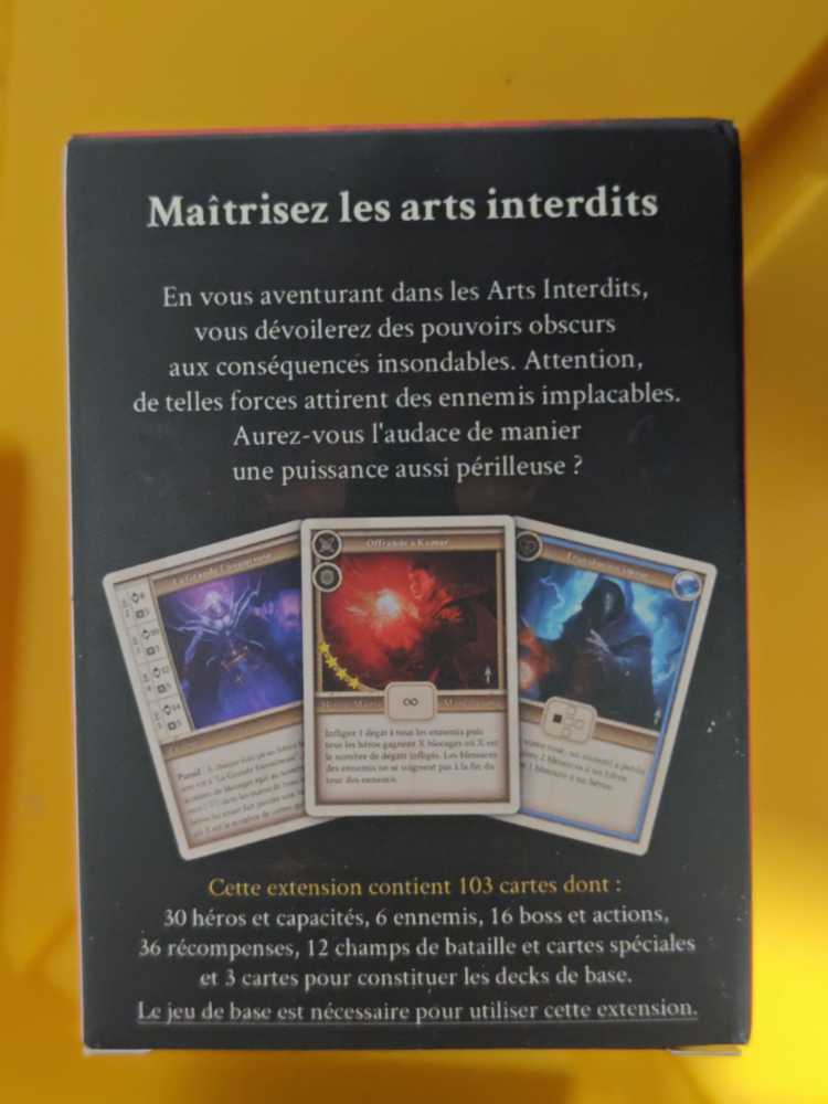 Ordre De Veiel : Extension 2 Les Arts Interdis  board game collectible - Main Image 2