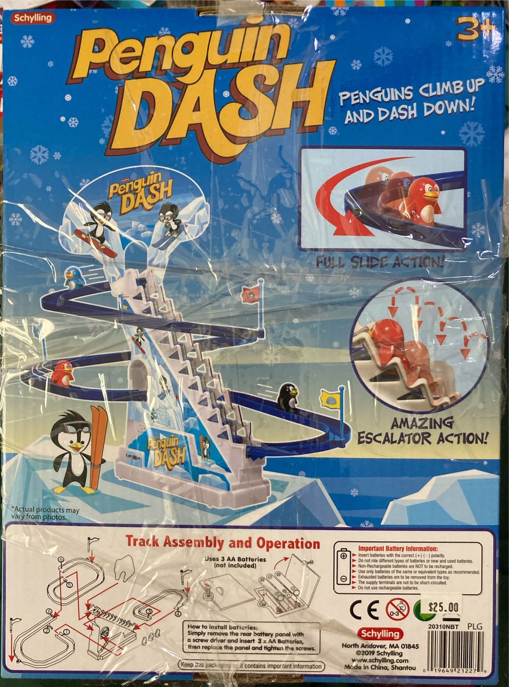 Penguin Dash - Musical Roller Coaster Track  (Any) board game collectible [Barcode 019649212279] - Main Image 2