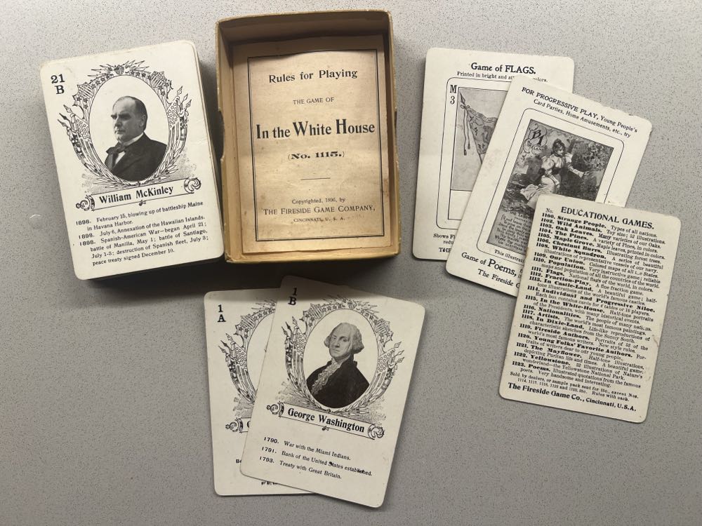 In The White House No 1115  board game collectible - Main Image 2