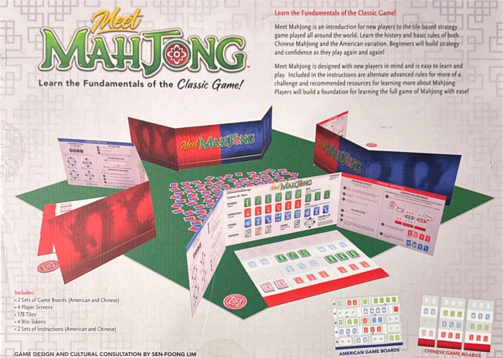 Mahjong: Meet Mahjong - Learn The Fundamentals  board game collectible [Barcode 4005556764990] - Main Image 2
