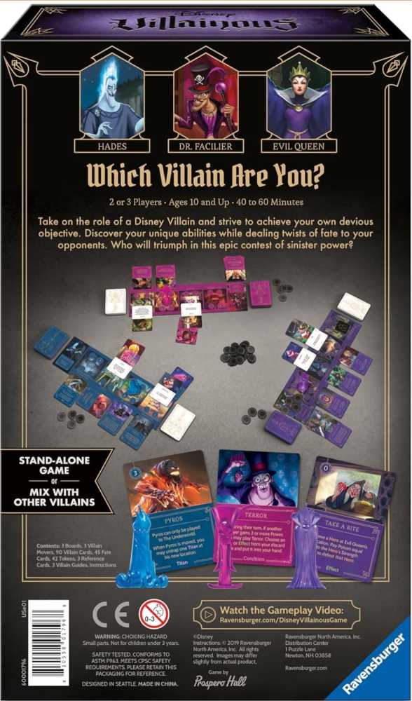 Villainous: Wicked To The Core  board game collectible - Main Image 2