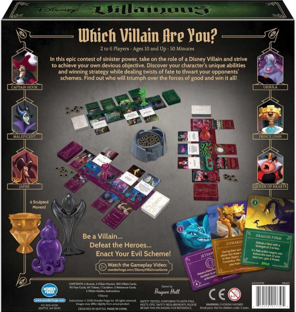 Villainous  board game collectible - Main Image 2