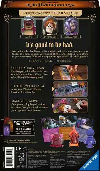 Villainous: Bigger and Badder  board game collectible - Main Image 2