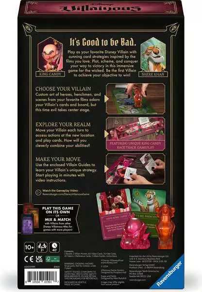 Villainous: Sugar and Spite  board game collectible - Main Image 2
