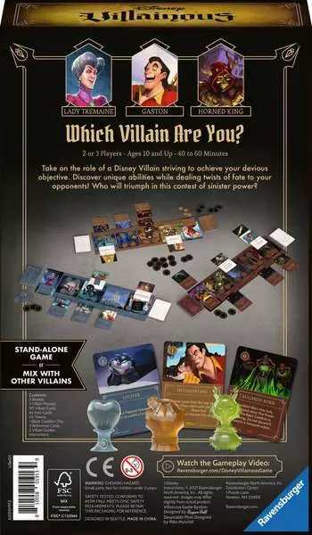 Villainous: Despicable Plots  board game collectible - Main Image 2