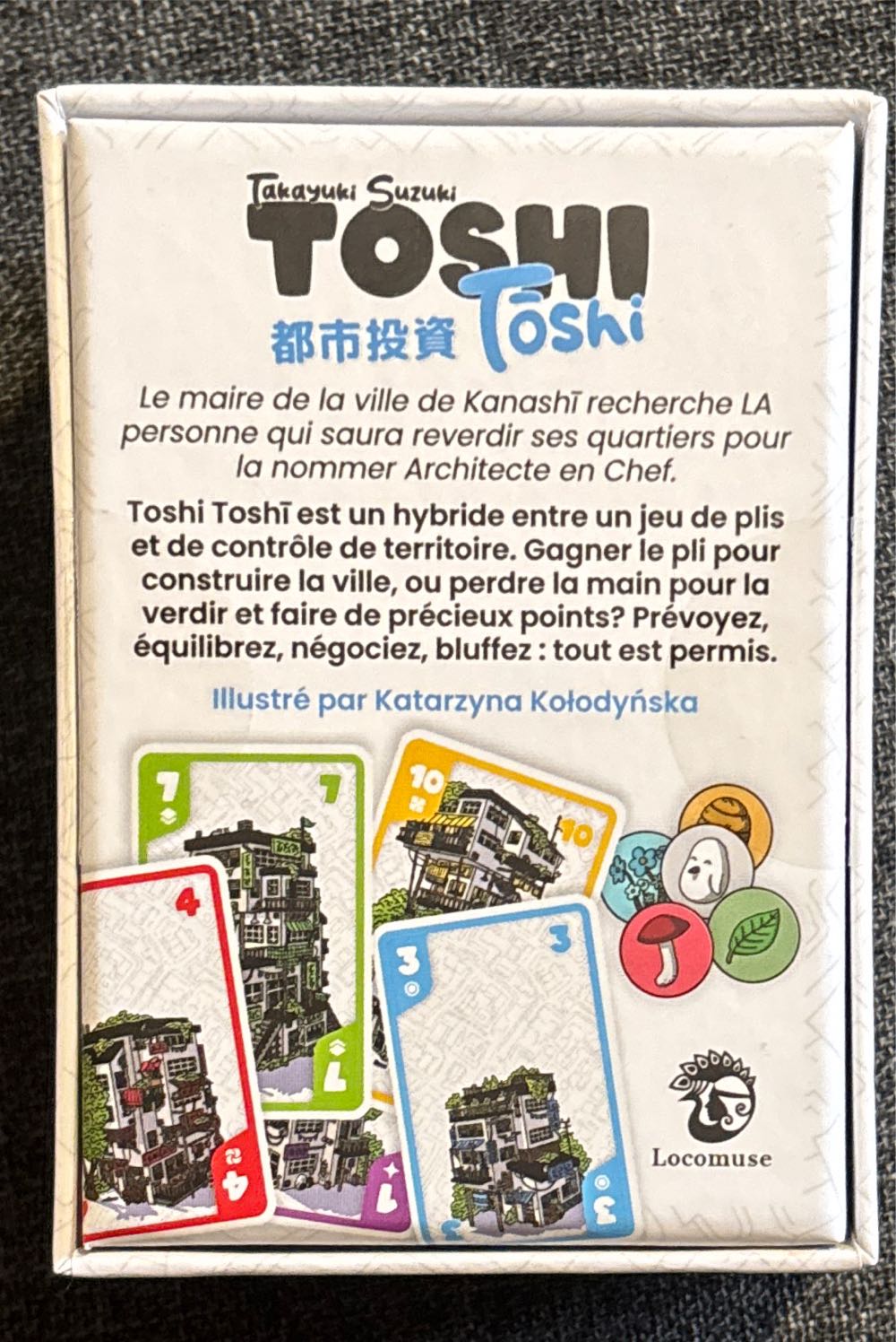 Toshi Toshi Fr – Version Vf  board game collectible [Barcode 669185073232] - Main Image 2
