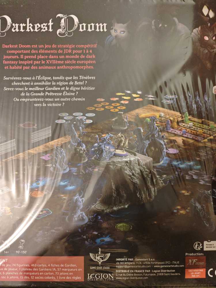 Darkest Doom Core Box Fr De Distribution Boîte Base  board game collectible [Barcode 793541974106] - Main Image 2