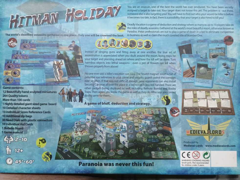 Hitman Holiday  board game collectible - Main Image 2