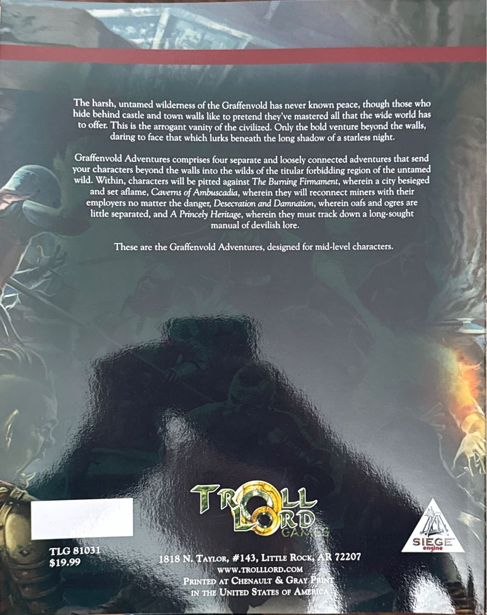 Graffenvold Travails  board game collectible - Main Image 2