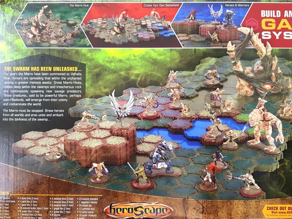 Heroscape: Swarm Of the Marro  board game collectible - Main Image 2