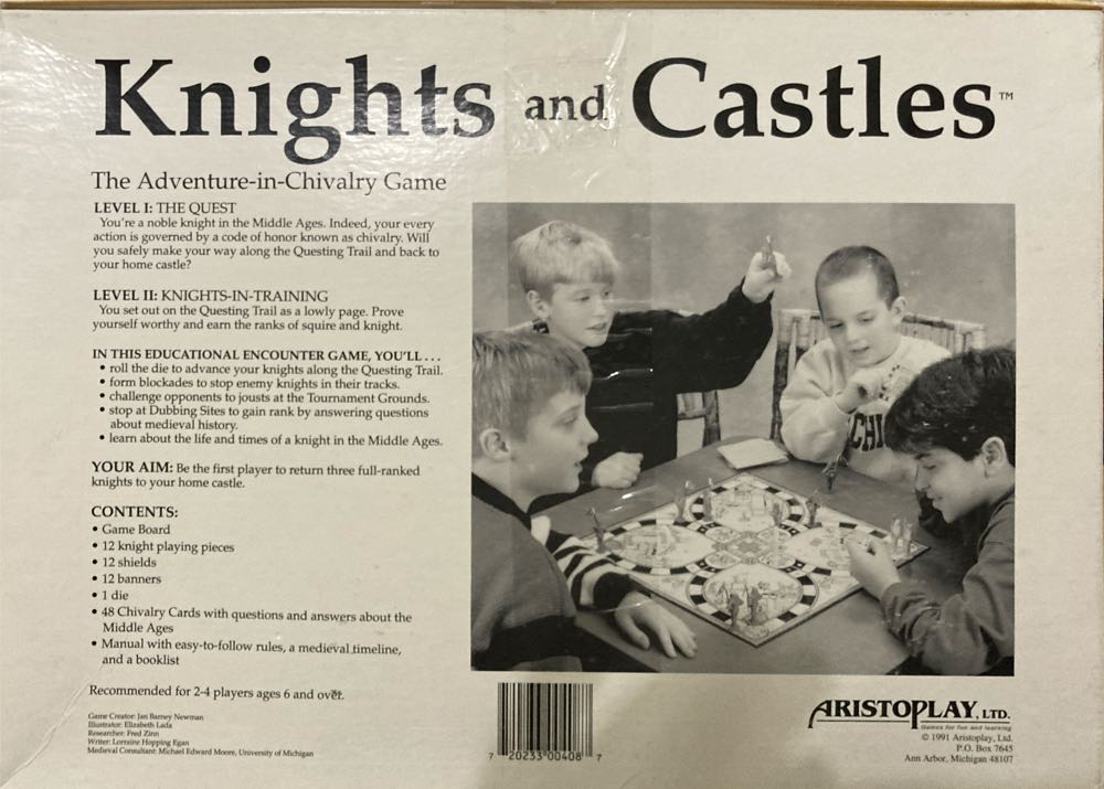 Knights And Castles: Adventure Chivalry  (2-4) board game collectible [Barcode 720233004087] - Main Image 3