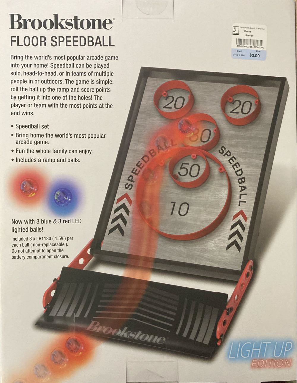 Speedball Floor Set  (2) board game collectible [Barcode 638688710418] - Main Image 2